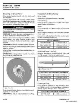 2003 Bombardier Outlander 400 Factory Service Manual, Page 182