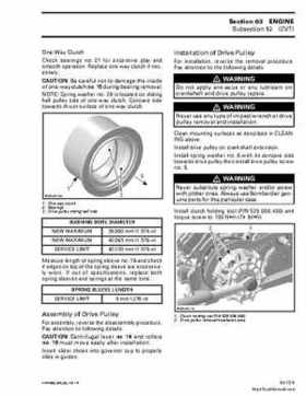 2003 Bombardier Outlander 400 Factory Service Manual, Page 185
