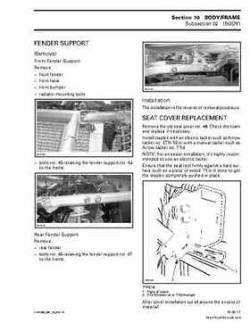2003 Bombardier Outlander 400 Factory Service Manual, Page 320