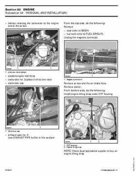 2003 Bombardier Rally 200 Service Manual, Page 84