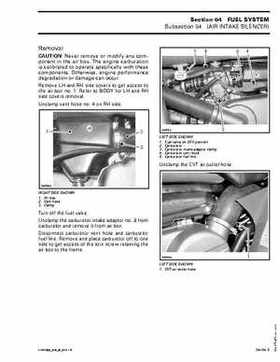2003 Bombardier Rally 200 Service Manual, Page 194