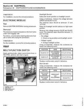 2003 Bombardier Rally 200 Service Manual, Page 223