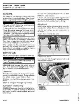 2003 Bombardier Rally 200 Service Manual, Page 227
