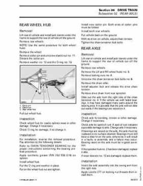 2003 Bombardier Rally 200 Service Manual, Page 230