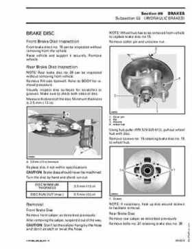 2003 Bombardier Rally 200 Service Manual, Page 260