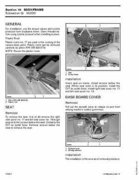2003 Bombardier Rally 200 Service Manual, Page 265
