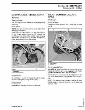2003 Bombardier Rally 200 Service Manual, Page 266