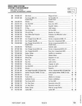 2003 Traxter Autoshift XT Parts Catalog, Page 52