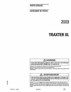 2003 Traxter XT Parts Catalog, Page 2
