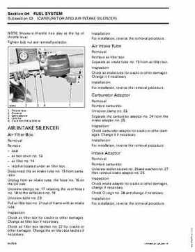 2004 Bombardier DS650/DS650 Baja/DS650 Baja X Shop Manual, Page 140