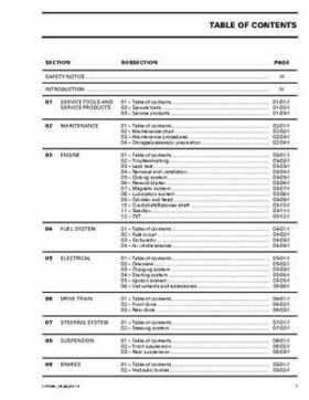 2004 Bombardier Outlander 330/400 Factory Service Manual, Page 4