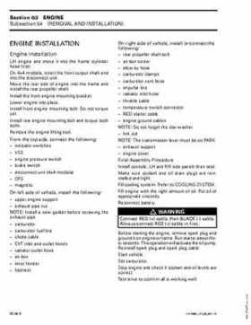 2004 Bombardier Outlander 330/400 Factory Service Manual, Page 87