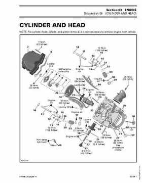 2004 Bombardier Outlander 330/400 Factory Service Manual, Page 124