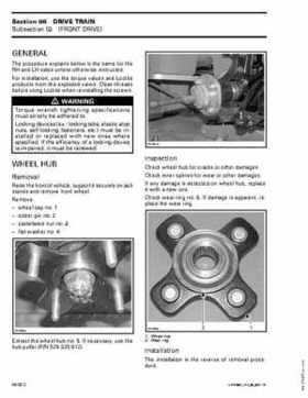 2004 Bombardier Outlander 330/400 Factory Service Manual, Page 251