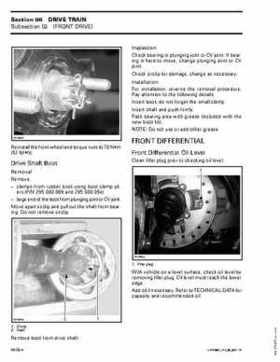 2004 Bombardier Outlander 330/400 Factory Service Manual, Page 253