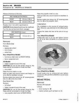 2004 Bombardier Outlander 330/400 Factory Service Manual, Page 317