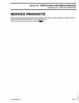 2004 Bombardier Quest/Traxter Series Shop Manual, Page 35
