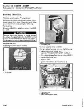 2004 Bombardier Quest/Traxter Series Shop Manual, Page 85