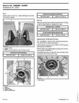 2004 Bombardier Quest/Traxter Series Shop Manual, Page 201