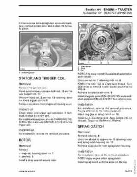 2004 Bombardier Quest/Traxter Series Shop Manual, Page 248