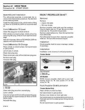 2004 Bombardier Quest/Traxter Series Shop Manual, Page 387