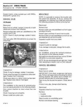 2004 Bombardier Quest/Traxter Series Shop Manual, Page 389