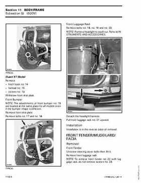 2004 Bombardier Quest/Traxter Series Shop Manual, Page 446