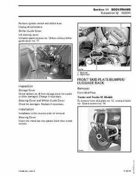 2004 Bombardier Quest/Traxter Series Shop Manual, Page 467