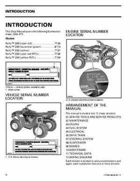 2004 Bombardier Rally 200 Series Shop Manual, Page 7