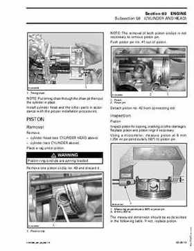 2004 Bombardier Rally 200 Series Shop Manual, Page 137