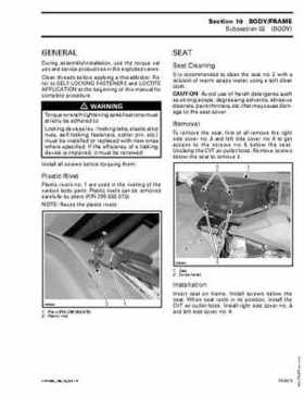 2004 Bombardier Rally 200 Series Shop Manual, Page 268