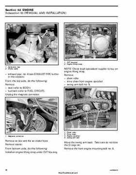 2005-2007 Bombardier Rally 200 Factory Service Manual, Page 55