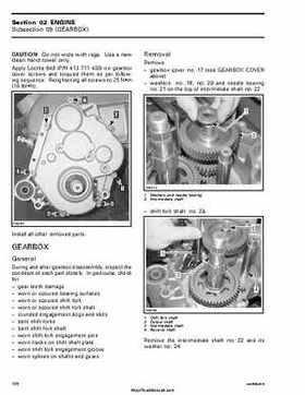 2005-2007 Bombardier Rally 200 Factory Service Manual, Page 140