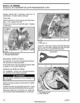 2005-2007 Bombardier Rally 200 Factory Service Manual, Page 155