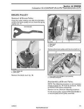 2005-2007 Bombardier Rally 200 Factory Service Manual, Page 156