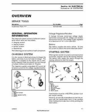 2005-2007 Bombardier Rally 200 Factory Service Manual, Page 178