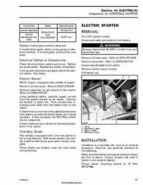 2005-2007 Bombardier Rally 200 Factory Service Manual, Page 197