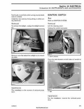 2005-2007 Bombardier Rally 200 Factory Service Manual, Page 211