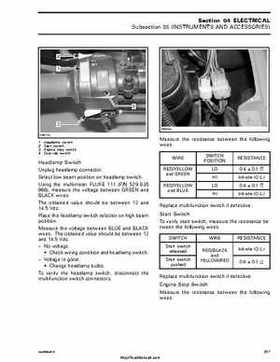 2005-2007 Bombardier Rally 200 Factory Service Manual, Page 213
