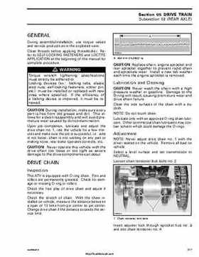 2005-2007 Bombardier Rally 200 Factory Service Manual, Page 222