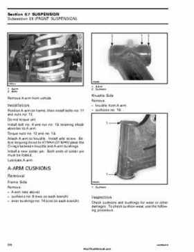 2005-2007 Bombardier Rally 200 Factory Service Manual, Page 243