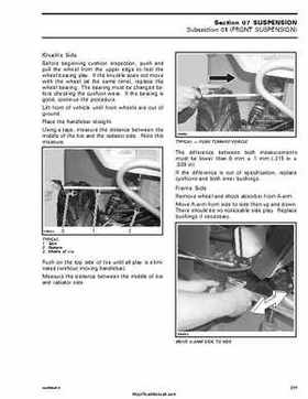 2005-2007 Bombardier Rally 200 Factory Service Manual, Page 244