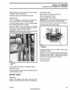 2005-2007 Bombardier Rally 200 Factory Service Manual, Page 260