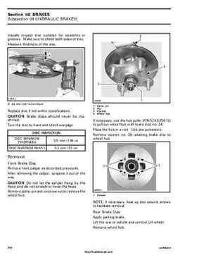 2005-2007 Bombardier Rally 200 Factory Service Manual, Page 263