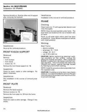 2005-2007 Bombardier Rally 200 Factory Service Manual, Page 276