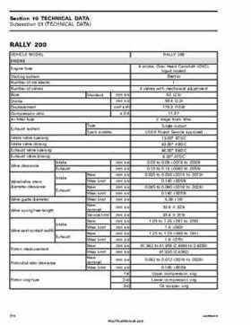 2005-2007 Bombardier Rally 200 Factory Service Manual, Page 278