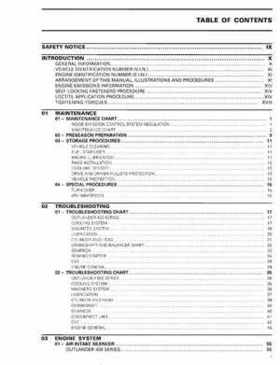 2006 Bombardier Outlander Max Series Factory Service Manual, Page 3