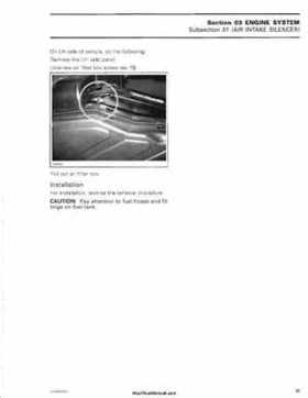 2006 Bombardier Outlander Max Series Factory Service Manual, Page 75