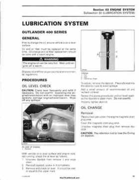 2006 Bombardier Outlander Max Series Factory Service Manual, Page 80