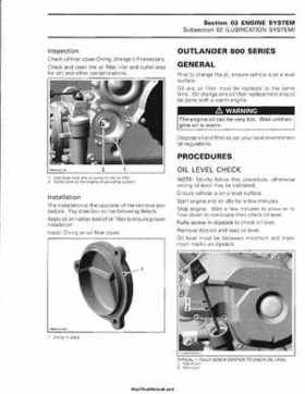 2006 Bombardier Outlander Max Series Factory Service Manual, Page 82